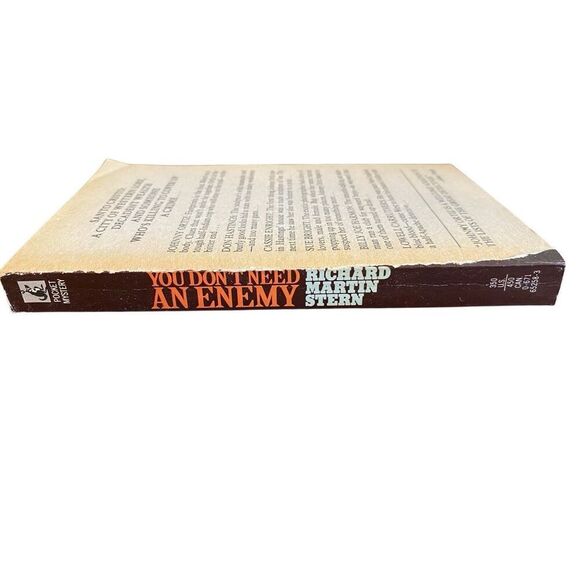 Damaged You Dont Need An Enemy Paperback Book Novel 1971 Action Sexy - Picture 2 of 12